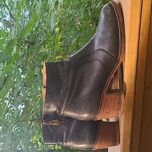 Roots Black Italian Leather Boots